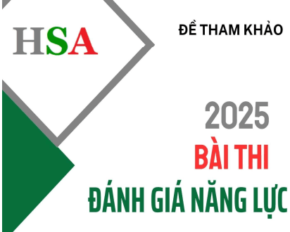 Đề tham khảo HSA 2025