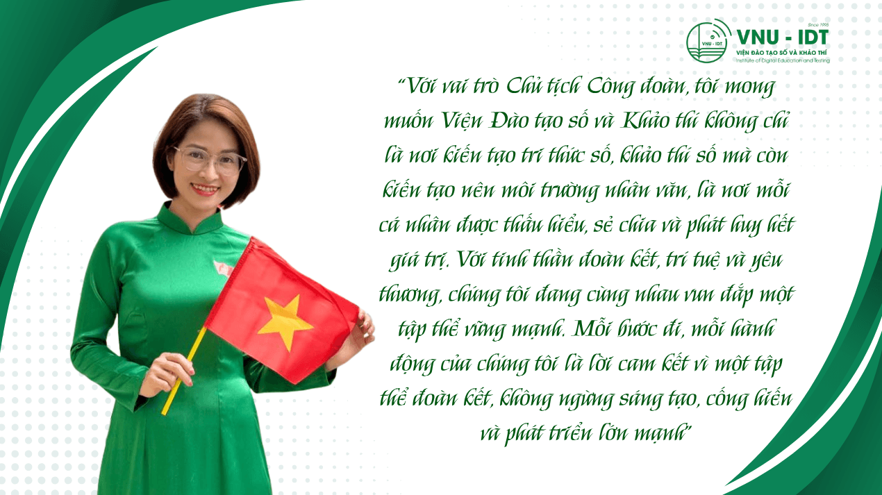 ThS. Vũ Hải Phương - Chủ tịch Công đoàn 