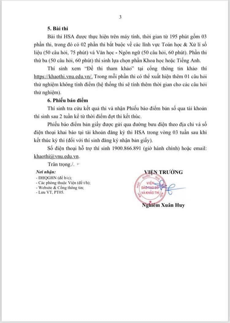 Thông báo
