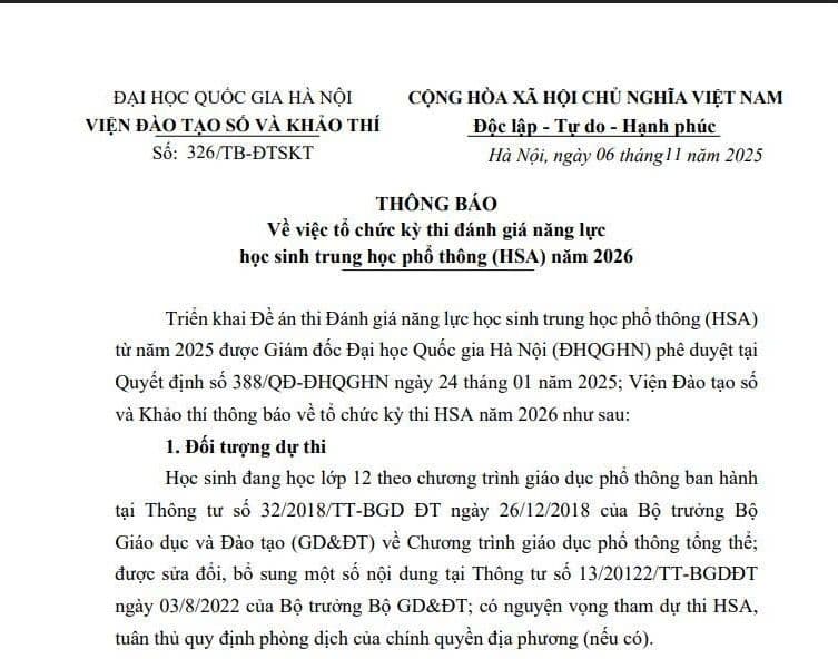Thông báo